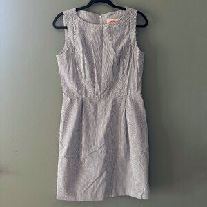 Brooks Brothers Pinstripe Essentials Sleeveless Sheath Dress